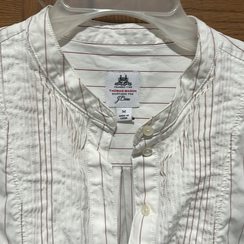 Thomas Mason for J Crew Medium shirt dress!